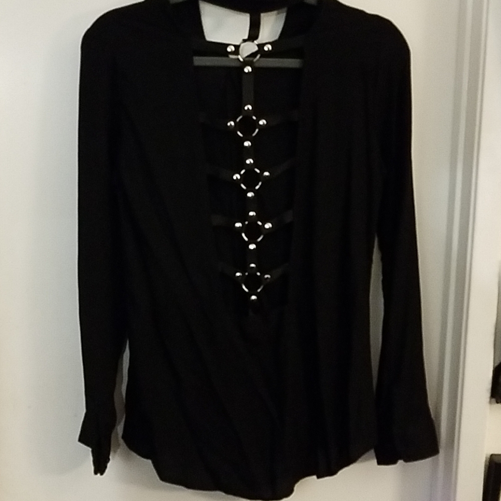 Bondage Button Up Top